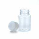 10pcs 50ml Clear Empty Plastic Pill Medicine Liquid Sample Bottles Tamper