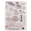 Clear stamps Sea Travel to beach rubber Silicone stamps Scrapbooking craft DIYOZ