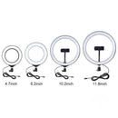 3.6*Photography LED Selfie Ring Light Dimmable Camera Makeup Video Live Stu BX