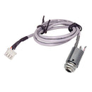 1x Pickup EQ Interior Cable with 3 Pin Plug 6.35mm Jack for Equalizer Preamp