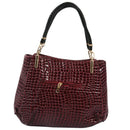 Fashion Women Crocodile Pattern Leather Shoulder Bag Female Tote Handbag, R