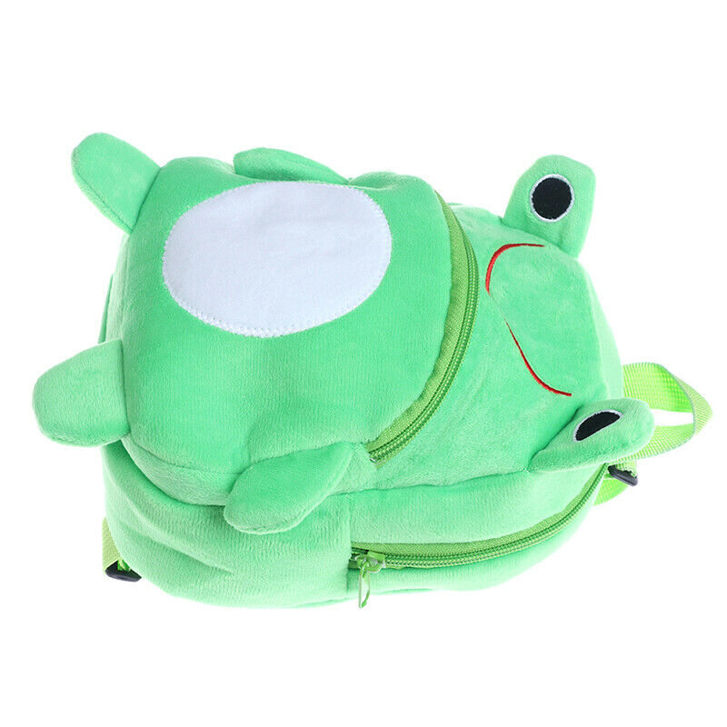 Frog mini schoolbag baby backpack children's shool bags kids plush backpackB Hn