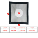 Camping Tent Wood Fire Stove Chimney Stove Tube Fire Anti-scalding Ring