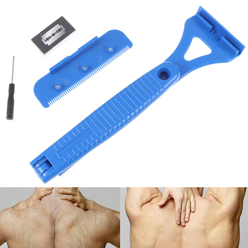 Back Hair Shaver Man Groomer Razor Body Trimmer Body Leg Razor Long Handle-Razor