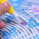 5D Diamond Painting Cross Stitch 1 Head Point Drill Pen with Light(Tiger)