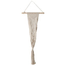 Home Garden Hanging Basket Woven Planter Pot Can Hanger Bag Window Box 109cm