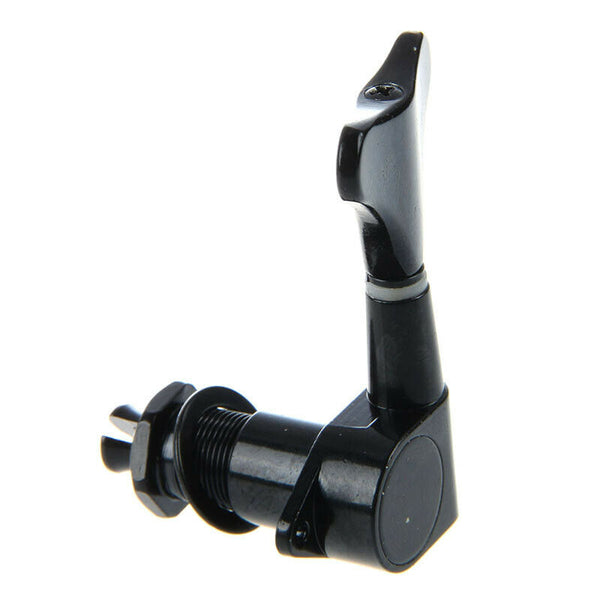 2 Pairs Black String Tuning Pegs Machine Heads for Electric Bass 2L + 2R