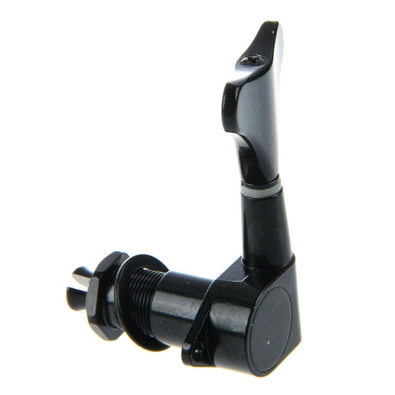 2 Pairs Black String Tuning Pegs Machine Heads for Electric Bass 2L + 2R