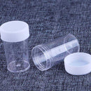 1pcs Clear Empty Plastic Jars Pots Nail Art Glitter Bottle-New Make Cosmeti J4X9