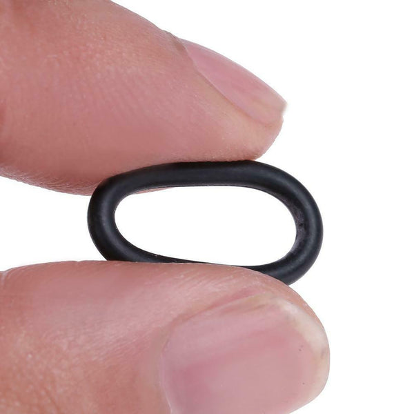 10pcs G1/4 Silicon Sealing Ring 2 Point Connector O Ring Washer Seal(Black)