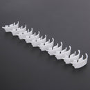 100pcs Tomato Plastic Fixed Clip Vine Strengthen Clamp Twigs Support Garden Tool