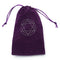 Special Velvet Tarot Card Set Storage Bag Six-Pointed Star Pattern  M&
