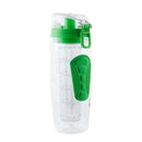 1000ml/32oz Fruit Infusing Infuser Water Bottle Lemon Water Bottle Portable