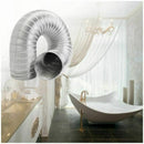 1m Aluminum foil Bathroom Kitchen Extractor Fan & Cooker Hood Flexible Duct