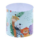 6pcs Safari Animal WaterBottle Label Bottle Wrappers Kids Birthday Party DecorBX