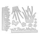 Grass Cutting Dies Stencils Scrapbook Embossing DIY Album Card Gift (GG0187