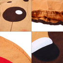 3pcs/set Elk Toilet Seat Cushion+ Tank Cover+ Foot Mat Christmas Ornaments