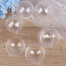 5pcs/Pack Transparent Ball Christmas Tree Pendant  Candy Gift Box Wedding DY Hn