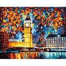 Big Ben DIY Canvas Oil Painting Paint by Numbers Kit No Frame Starter Art Craft