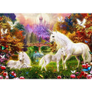 5D DIY Round Drill Diamond Painting Horses Cross Stitch Embroidery Mosaic