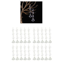 20 Pieces Acrylic Crystal Beads Diamond Chandelier