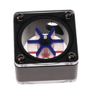 Flow Meter Indicator G1/4 Threaded 5 Impeller for PC Computer Water