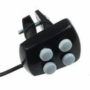 Bicycle Bell 6 LED 4 Tone Horn LED Light Electronic Siren Bicycle Bells for S5Y5