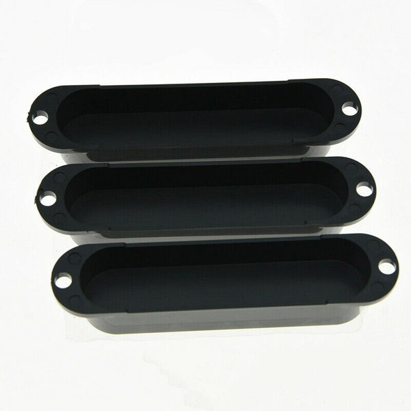 Black St Closed Single Coil Pickup Cover Sealed Pickup Covers