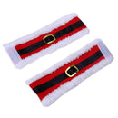4pcs/lot Christmas Decor Napkin Holders Belt Buckle Christmas Decoration