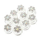 10X Spiral diamond twist Bridal Wedding Clip Hair Pin