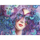 5D DIY Special Shaped Diamond Painting Girl Cross Stitch Mosaic Craft Kits