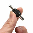 Both 5.5mm x 2.1mm Male CCTV DC Power Plug to Male Plug Adapter Connector OZ
