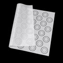 macaron cake baking pastry tools rolling dough mat silicone baking mat pad'sheet