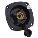 Black RV Gravity Fresh Water Fill Hatch Inlet UV Plastic Camper Trailer 20mm