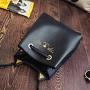 New Large Capacity PU Cute Cat Pattern Cross-Body Bags String-Drawn Single