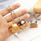 Cartoon Cute Cat Pendant Keychains Metal Key Rings Women Bag Car Key Chain Gi MO
