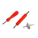 Dual Single Head Valve Core Remover &Tire Repair Tool for Car Truck Bicycle