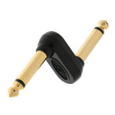 6.35mm Jack Guitar Effect Pedal Jack to Jack Connector Patch Adapter Plug B