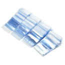 100Pcs Badge Holders Clear Plastic Coin Wallets Storage Envelopes Bag 5X5cm MO