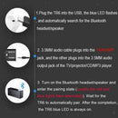 Bluetooth 5.0 Audio Receiver Transmitter RCA 3.5mm Jack Adapter for Car PC