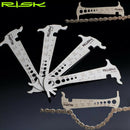 3 In 1 Bicycle Chain Checker Bike Gauge Tool Wear Gauge Calipers Measuring H Ew