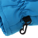 Winter Snow Ski Gloves Waterpoof Warm Snowboard Gloves for Boys Girls Blue M
