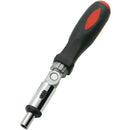 0-180 Degree Multi Function Ratchet Screwdriver 1/4 Inch Inside Hexagon Int H6A7