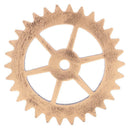 Rustic Wooden Circle Gear Home Bar Wall Hanging Art Craft Decor