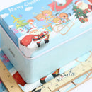 60PCS Christmas Santa Puzzles With Iron Box Of Kids Toys Ornament New Year SEAU