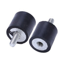 4pcs M4 Outside Inside Anti Vibration Rubber Buffer Insulator Attachment 15 V5P9