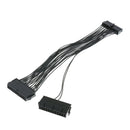 24Pin ATX Dual PSU Power Extender Cable for PC Mining Adapter Connector
