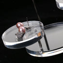 2pcs Round acrylic rack earring display stand Jewelry Store Show Holder