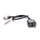 1Pcs 2 3.5mm to RJ9 Jack Adapter Convertor PC Headset Telephone Headset Cable JR