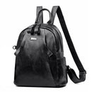Fashion Women PU Leather Shoulder Bag Teenage Girl College Daypack Backpack